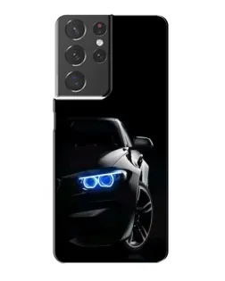 Чохол для Samsung Galaxy S21 Plus з картинкою «BMW — нічний погляд»