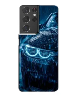 Чохол для Samsung Galaxy S21 Plus з картинкою «BMW під дощем»