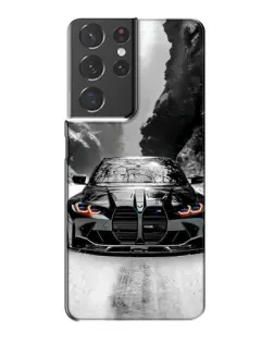 Чохол для Samsung Galaxy S21 Plus з картинкою «BMW — акварельний дрифт»