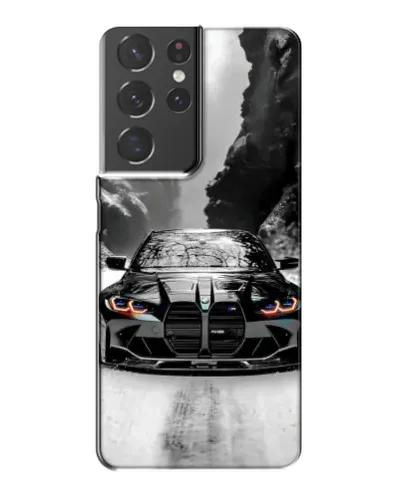 Чохол для Samsung Galaxy S21 Plus з картинкою «BMW — акварельний дрифт» Чохол для Samsung Galaxy S21 Plus з картинкою «BMW — акварельний дрифт»