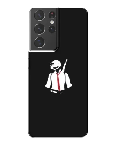 Чохол для Samsung Galaxy S21 Plus з картинкою «PUBG — силует воїна» Чохол для Samsung Galaxy S21 Plus з картинкою «PUBG — силует воїна»