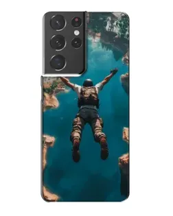 Чохол для Samsung Galaxy S21 Plus з картинкою «PUBG — вільне падіння»