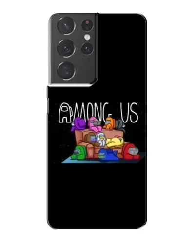 Чохол для Samsung Galaxy S21 Plus з картинкою «Логотип Among Us» Чохол для Samsung Galaxy S21 Plus з картинкою «Логотип Among Us»