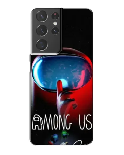 Чохол для Samsung Galaxy S21 Plus з картинкою «Червоний імпостер — макро» Чохол для Samsung Galaxy S21 Plus з картинкою «Червоний імпостер — макро»
