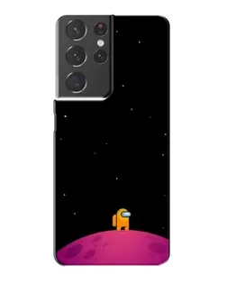 Чохол для Samsung Galaxy S21 Plus з картинкою «Самотній герой на планеті» Чохол для Samsung Galaxy S21 Plus з картинкою «Самотній герой на планеті»