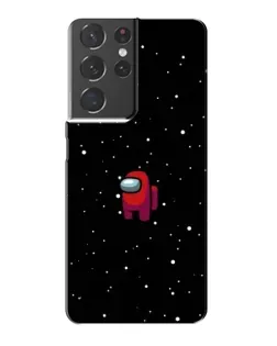 Чохол для Samsung Galaxy S21 Plus з картинкою «Червоний Among Us»