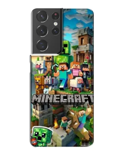 Чохол для Samsung Galaxy S21 Plus з картинкою «Замок Minecraft» Чохол для Samsung Galaxy S21 Plus з картинкою «Замок Minecraft»