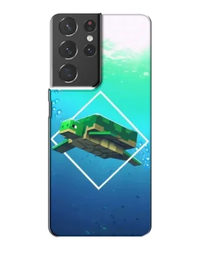 Чохол для Samsung Galaxy S21 Plus з картинкою «Черепаха Minecraft» Чохол для Samsung Galaxy S21 Plus з картинкою «Черепаха Minecraft»