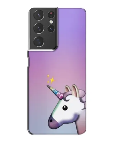 Чехол для Samsung Galaxy S21 Plus с картинкой «Единорог градиент»