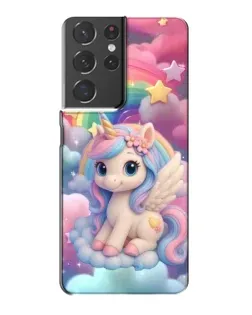 Чехол для Samsung Galaxy S21 Plus с картинкой «Маленький единорог»