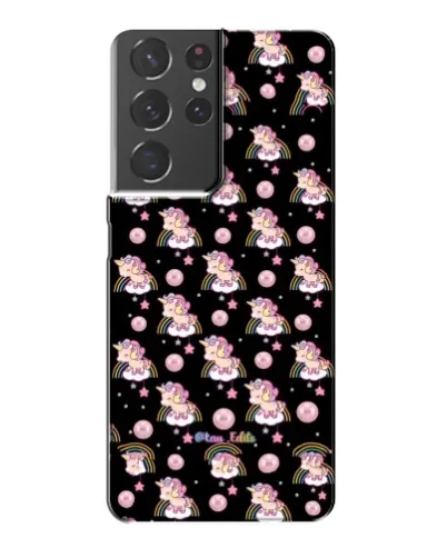 Чехол для Samsung Galaxy S21 Plus с картинкой «Magic Unicorn паттерн»