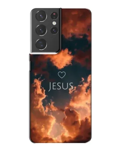 Чехол для Samsung Galaxy S21 Plus с картинкой «Сияние Имени Jesus»