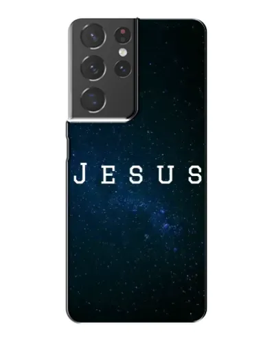 Чехол для Samsung Galaxy S21 Plus с картинкой «Звездное небо Jesus»
