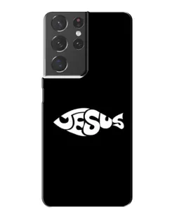 Чохол для Samsung Galaxy S21 Plus з картинкою «Риба  Jesus»