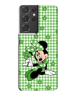 Чохол для Samsung Galaxy S21 Plus з картинкою «Mickey в клітинку»