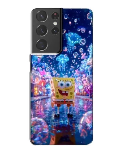 Чехол для Samsung Galaxy S21 Plus с картинкой «Неоновый океан»