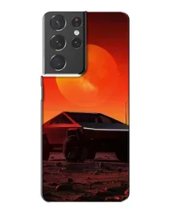 Чохол для Samsung Galaxy S21 Plus з картинкою «Cybertruck на Марсі» Чохол для Samsung Galaxy S21 Plus з картинкою «Cybertruck на Марсі»