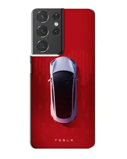 Чохол для Samsung Galaxy S21 Plus з картинкою «Tesla Top View» Чохол для Samsung Galaxy S21 Plus з картинкою «Tesla Top View»