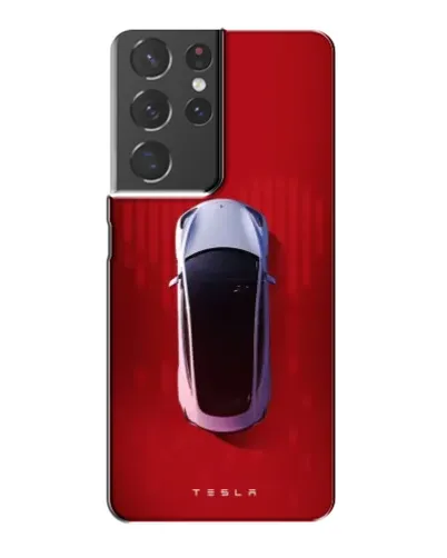 Чохол для Samsung Galaxy S21 Plus з картинкою «Tesla Top View» Чохол для Samsung Galaxy S21 Plus з картинкою «Tesla Top View»