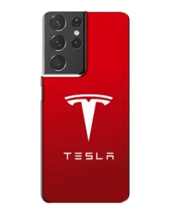 Чохол для Samsung Galaxy S21 Plus з картинкою «Tesla Red Classic» Чохол для Samsung Galaxy S21 Plus з картинкою «Tesla Red Classic»