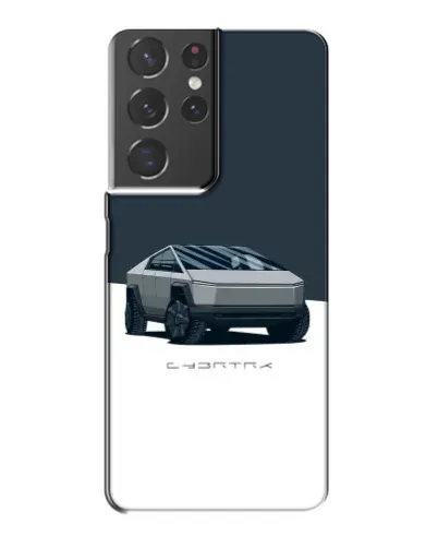 Чохол для Samsung Galaxy S21 Plus з картинкою «Сріблястий Cybertruck Tesla» Чохол для Samsung Galaxy S21 Plus з картинкою «Сріблястий Cybertruck Tesla»