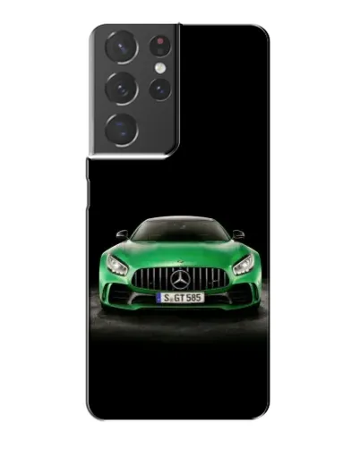 Чохол для Samsung Galaxy S21 Plus з картинкою «Mercedes — неоновий лого» Чохол для Samsung Galaxy S21 Plus з картинкою «Mercedes — неоновий лого»