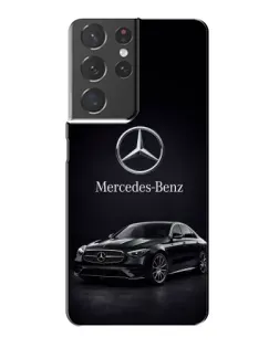 Чохол для Samsung Galaxy S21 Plus з картинкою «Mercedes — решітка радіатора»