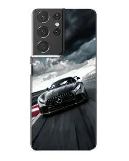 Чохол для Samsung Galaxy S21 Plus з картинкою «Гоночний Mercedes AMG»