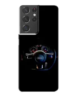 Чохол для Samsung Galaxy S21 Plus з картинкою «Салон Audi — кермо» Чохол для Samsung Galaxy S21 Plus з картинкою «Салон Audi — кермо»