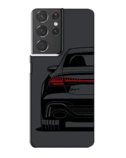 Чехол для Samsung Galaxy S21 Plus с картинкой «Задняя часть Audi — арт»