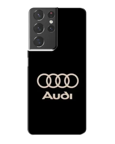Чехол для Samsung Galaxy S21 Plus с картинкой «Audi — золотой логотип» Чехол для Samsung Galaxy S21 Plus с картинкой «Audi — золотой логотип»