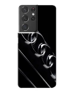Чехол для Samsung Galaxy S21 Plus с картинкой «Audi — абстрактные кольца»