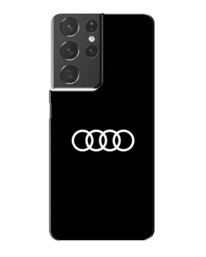 Чехол для Samsung Galaxy S21 Plus с картинкой «Audi White Logo» Чехол для Samsung Galaxy S21 Plus с картинкой «Audi White Logo»