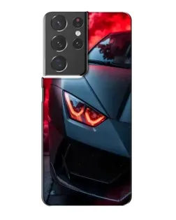 Чохол для Samsung Galaxy S21 Plus з картинкою «Lamborghini червоне сяйво» Чохол для Samsung Galaxy S21 Plus з картинкою «Lamborghini червоне сяйво»