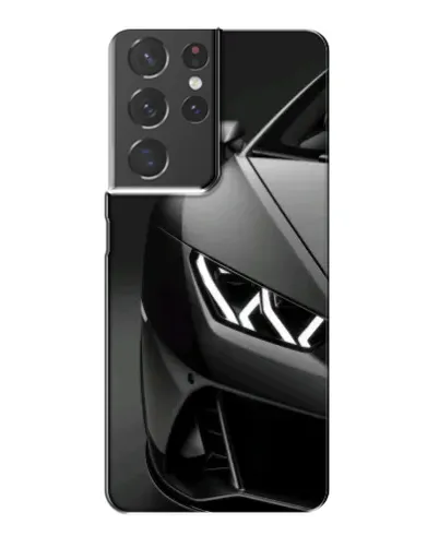 Чехол для Samsung Galaxy S21 Plus с картинкой «Lamborghini фары детализация»