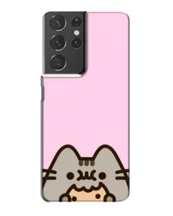 Чохол для Samsung Galaxy S21 Plus з картинкою «Pusheen та печиво» Чохол для Samsung Galaxy S21 Plus з картинкою «Pusheen та печиво»
