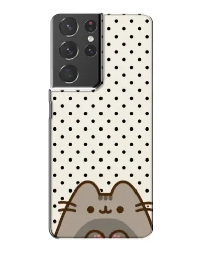 Чехол для Samsung Galaxy S21 Plus с картинкой «Пушин в горошек» Чехол для Samsung Galaxy S21 Plus с картинкой «Пушин в горошек»