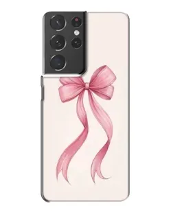 Чехол для Samsung Galaxy S21 Plus с картинкой «Розовый бант»