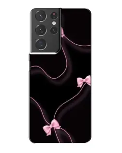 Чохол для Samsung Galaxy S21 Plus з картинкою «Рожеві стрічки»