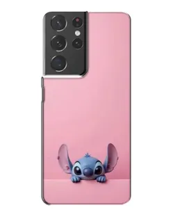 Чохол для Samsung Galaxy S21 Plus з картинкою «Stitch визирає»