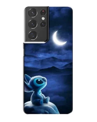 Чохол для Samsung Galaxy S21 Plus з картинкою «Місячна ніч Стіча»