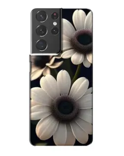 Чохол для Samsung Galaxy S21 Plus з картинкою «Білі маргаритки макро» Чохол для Samsung Galaxy S21 Plus з картинкою «Білі маргаритки макро»