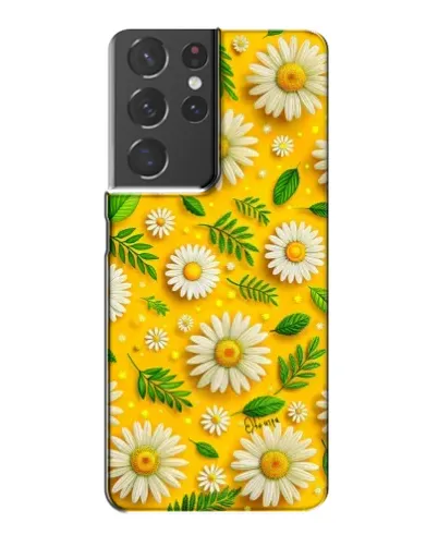 Чохол для Samsung Galaxy S21 Plus з картинкою «Ромашкове сонце»