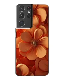 Чохол для Samsung Galaxy S21 Plus з картинкою «Помаранчева макро квітка» Чохол для Samsung Galaxy S21 Plus з картинкою «Помаранчева макро квітка»