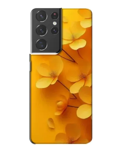 Чохол для Samsung Galaxy S21 Plus з картинкою «Золоті пелюстки»