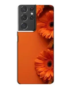 Чохол для Samsung Galaxy S21 Plus з картинкою «Помаранчеві гербери» Чохол для Samsung Galaxy S21 Plus з картинкою «Помаранчеві гербери»