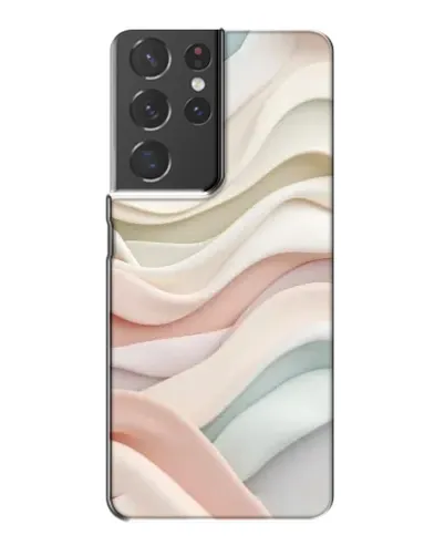 Чехол для Samsung Galaxy S21 Plus с картинкой «Пастельные нежные волны»