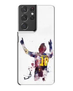 Чехол для Samsung Galaxy S21 Plus с картинкой «Messi Barca»
