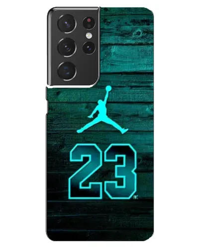 Чехол для Samsung Galaxy S21 ultra с картинкой «Jordan Cyan 23» Чехол для Samsung Galaxy S21 ultra с картинкой «Jordan Cyan 23»
