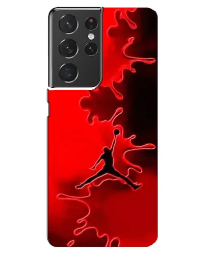 Чехол для Samsung Galaxy S21 ultra с картинкой «Jordan Red Smoke» Чехол для Samsung Galaxy S21 ultra с картинкой «Jordan Red Smoke»